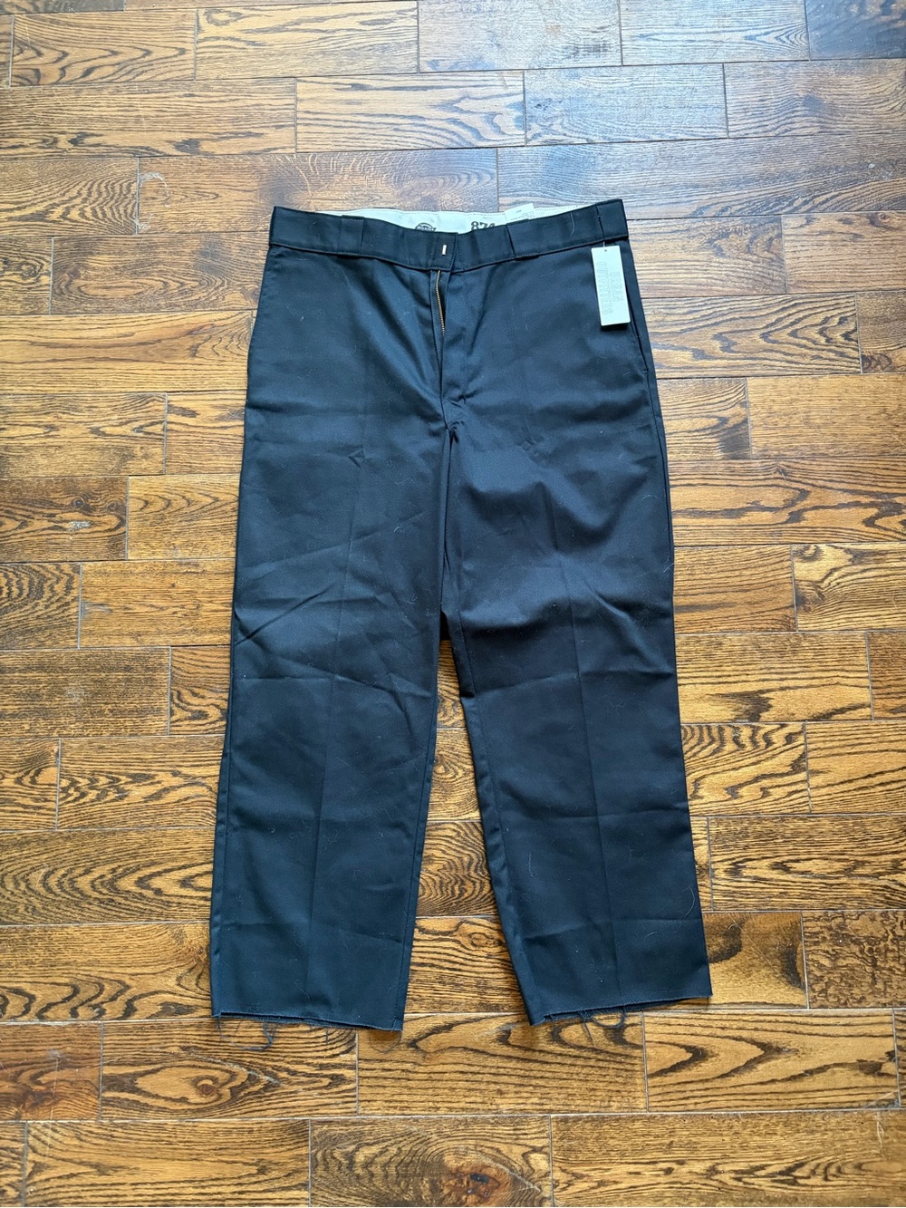 Dickies Women's Black Straight Leg Work Pants